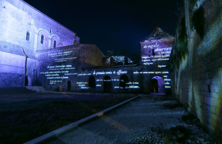 Une volonté de mettre en oeuvre une promenade nocturne, de transformer un espace en le préservant. Inviter les visiteurs à rester dehors les soirs d’été....
