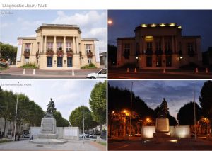 Rénover l’image diurne et nocturne du site par le mobilier d’éclairage