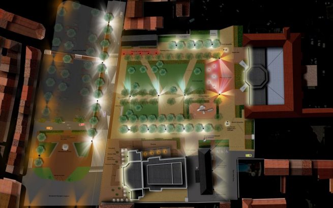 Etude de faisabilité pour l’aménagement du jardin de l’Hôtel de ville