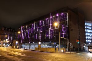 conception lumière du marché des Carmes à Toulouse