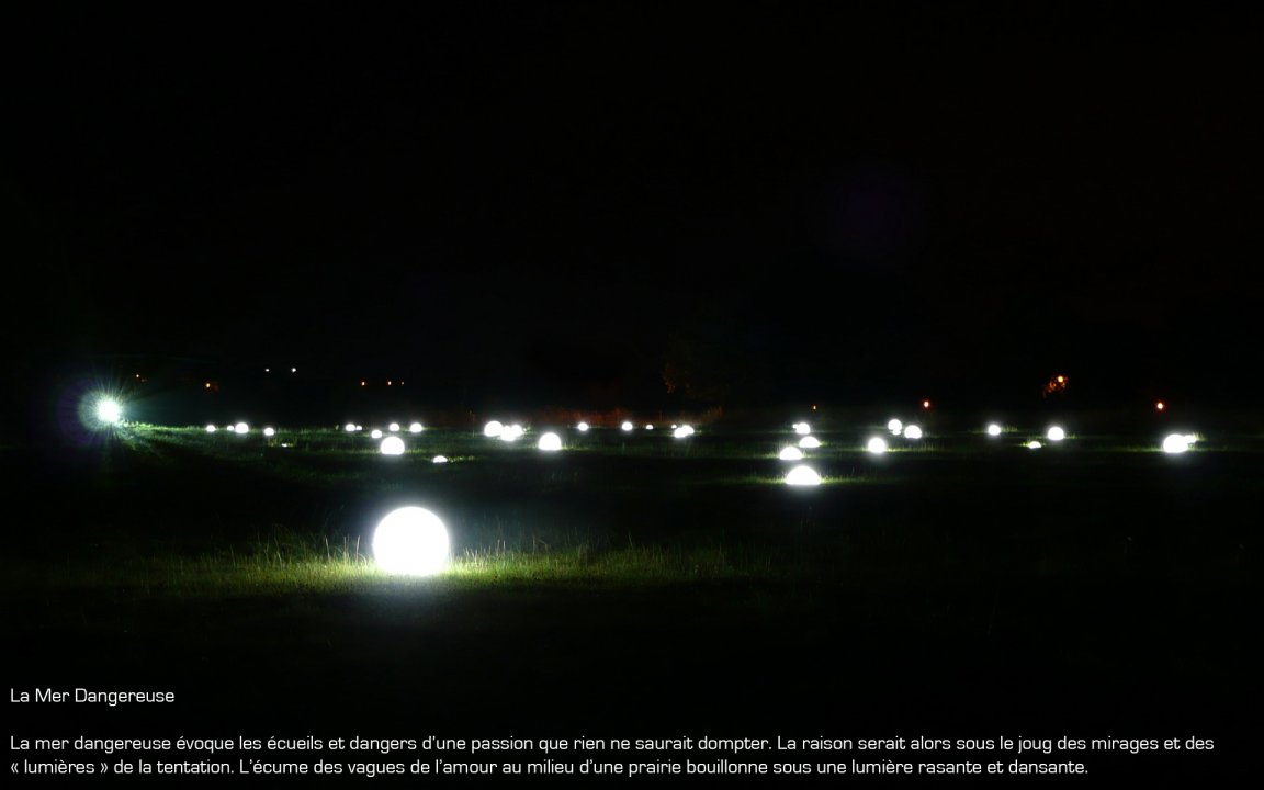 un univers féerique où faunes et flores aux formes réelles ou imaginaires se mêleront aux ombres et aux clartés d’un lieu réinventé