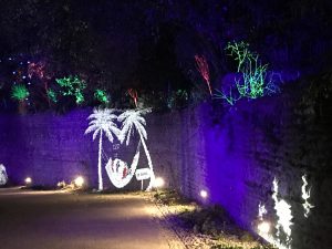 Illumination de Noël 2017 du quartiers du Hédas à Pau. Pau - Noël