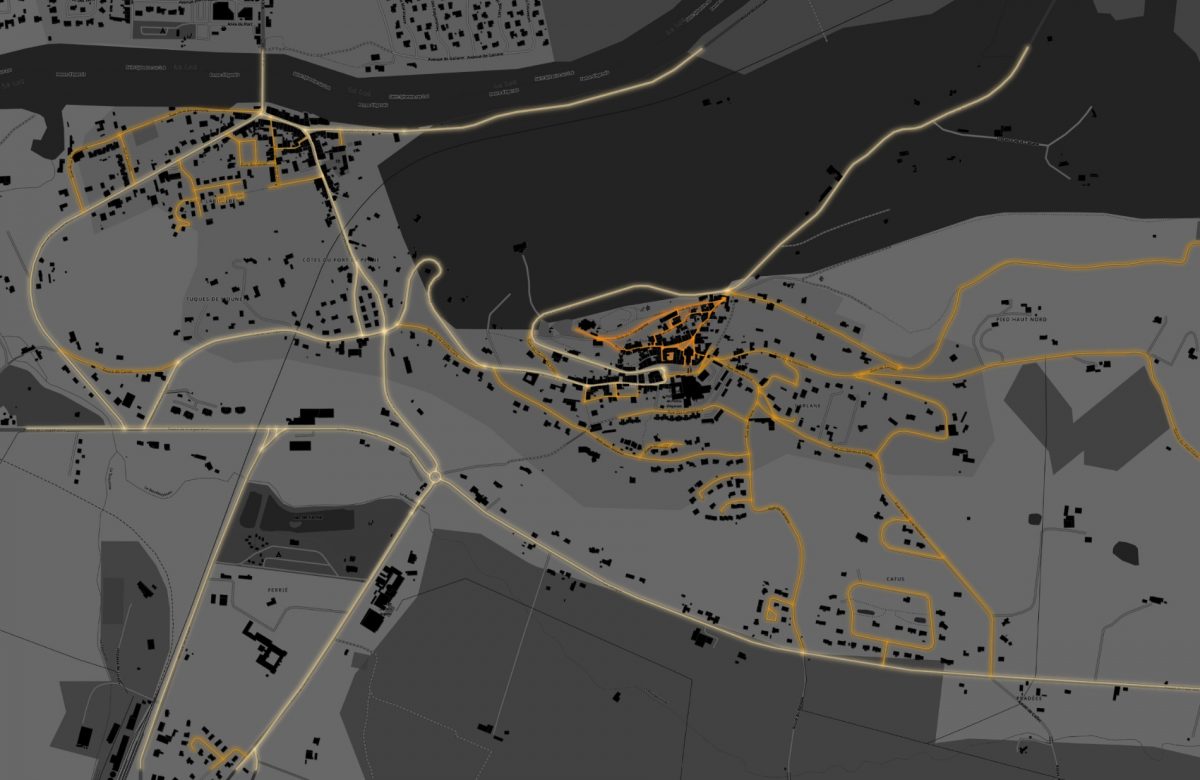 trame noire sdal lumière