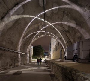 pont hédas lames de lumière