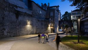 Quartiers Hédas à Pau projet lumière