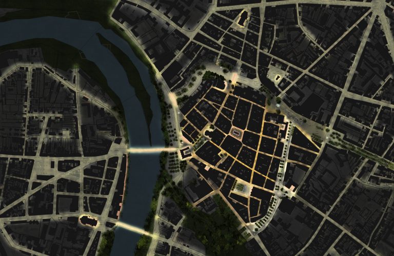 plan masse nuit de montauban pour le SDAL