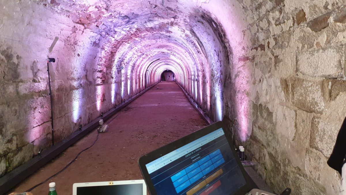 programmation lumières et sons galerie des robinets