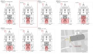 projet de conception lumière pour un mapping sur la cathédrale de Cahors