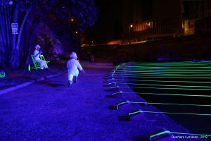 conception lumière et scénographique sur une écluse