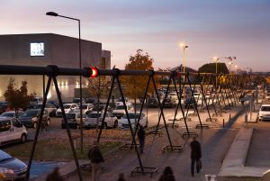 oeuvre d'art à la station Borderouge du métro de toulouse