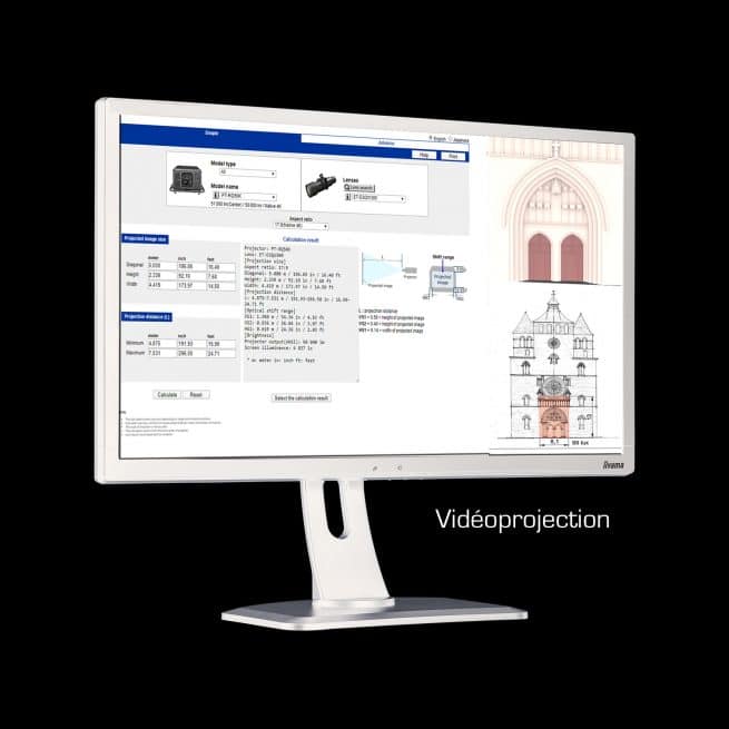 etudes vidéoprojection