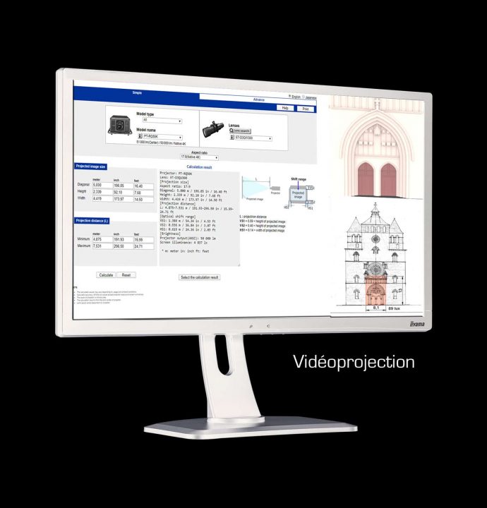 etudes vidéoprojection