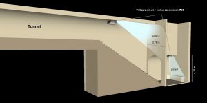 installation de videoprojecteurs dans la galerie des robinets