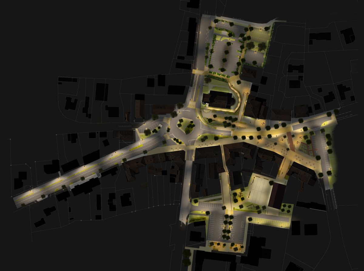 plan masse nuit concours