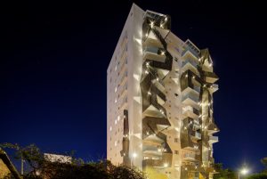 mise en lumière d'une tour