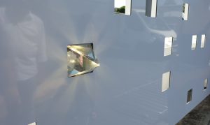 prisme lumière façade