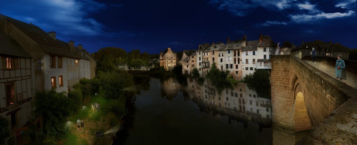 infographie simulation lumière