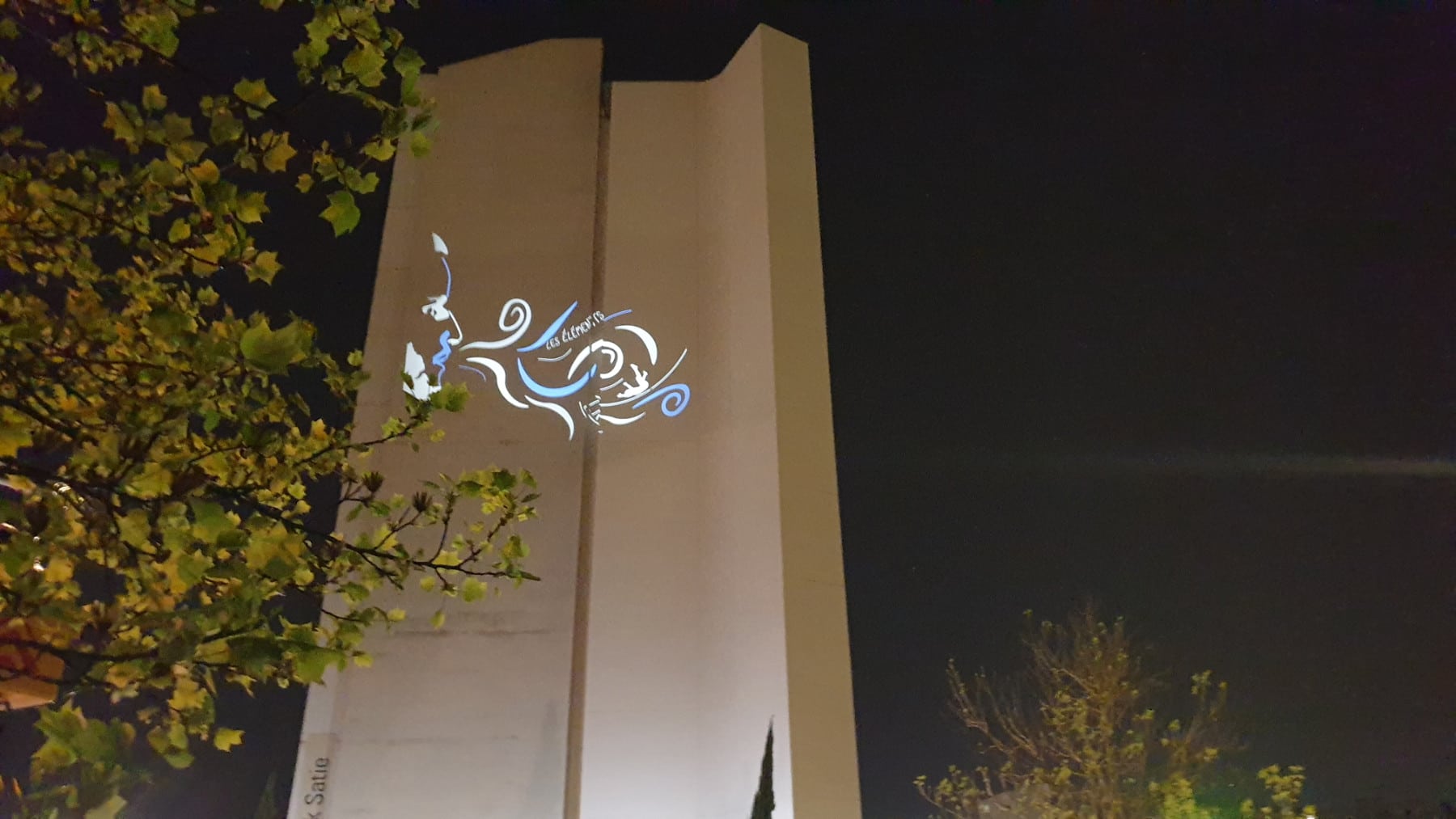 projection gobos image eole lumière