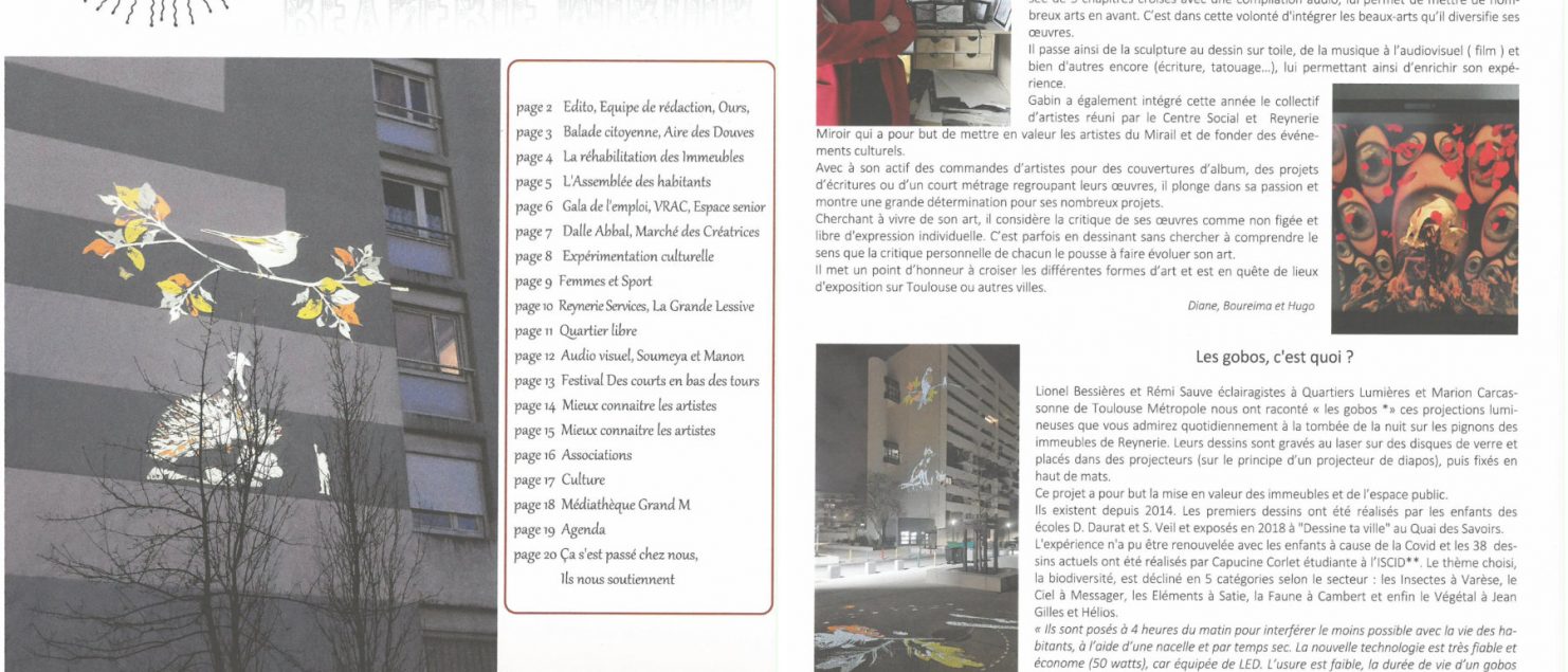 Reynerie article gobos